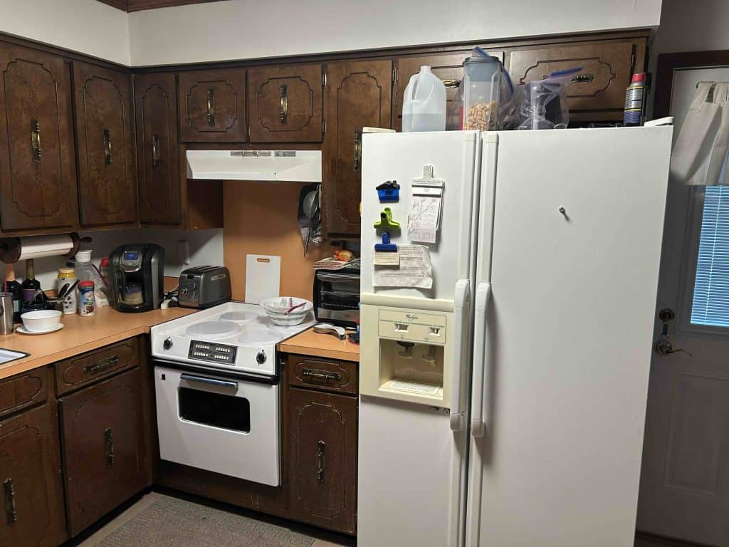 1970 kitchen before photo