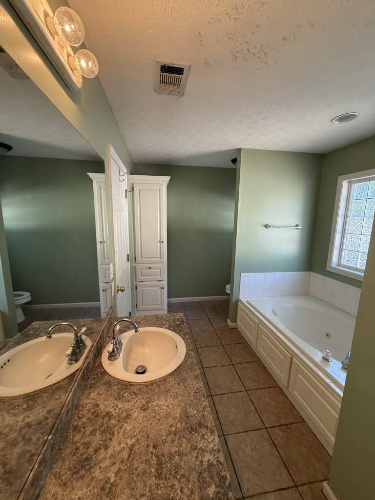 bathroom renovation before